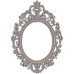 Набор металлических рамочек Idea Ology Baroque Frames: Antique Nickel, 7.5x6 см, 2 шт., Tim Holtz