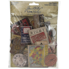 Набір вирубування з чіпборда Junkdrawer, 40 шт., Tim Holtz