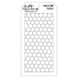 Трафарет Honeycomb 11х22 см, Tim Holtz