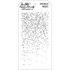 Трафарет Speckles 11х22 см, Tim Holtz