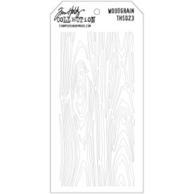 Трафарет Woodgrain 11х22 см, Tim Holtz