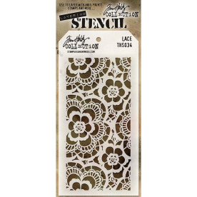 Трафарет Lace 11х22 см, Tim Holtz