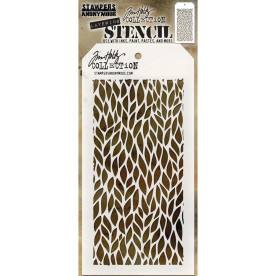 Трафарет Leafy 11х22 см, Tim Holtz