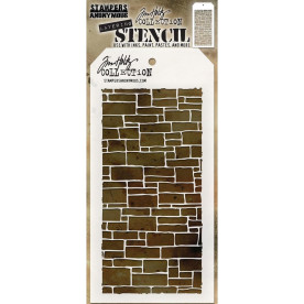 Трафарет Slate 11х22 см, Tim Holtz