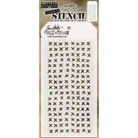 Трафарет Stitched 11х22 см, Tim Holtz