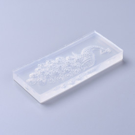 Силіконовий молд, Павич, 1 шт, 125х55х12 мм