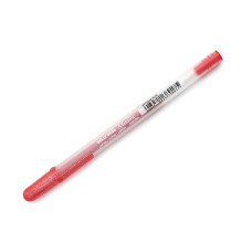 Ручка гелевая, METALLIC, Красный, Sakura