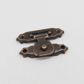 Замок, бронза, 27х16 мм, 1 шт