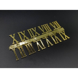 Цифры для часов, римские, золото, 23 мм