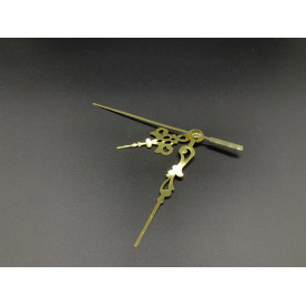 Часовые стрелки, цвет золотой, 9 см, 9 см, 6 см