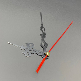 Годинникові стрілки, 9 см, 9 см, 6 см