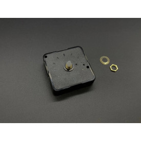 Часовой механизм бесшумный, шток 18 мм, бесшумный, 55х55х16 мм