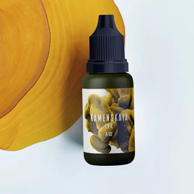 Алкогольне спиртне чорнило A-02 Жовтий, 15 мл, Каменська