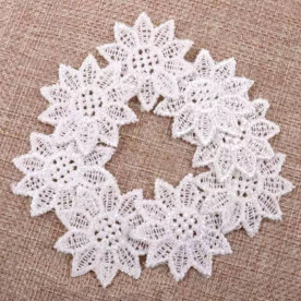 Декор ажурный подсолнух 40 мм, 1 шт