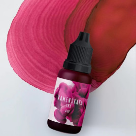 Алкогольне спиртне чорнило A-07 Рожевий, 15 мл, Каменська