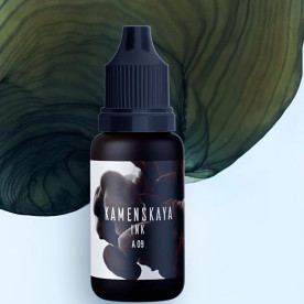 Алкогольные спиртовые чернила A-09 Холодный коричневый, 15 мл, Каменская