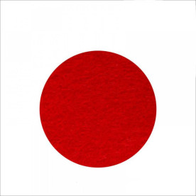 Фетр листковий, поліестер, 29,7х42 см, червоний, 180г/м2, Rosa Talent