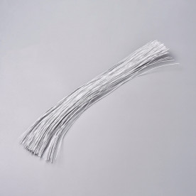 Флористичний дріт, білий, 360x0,6 мм