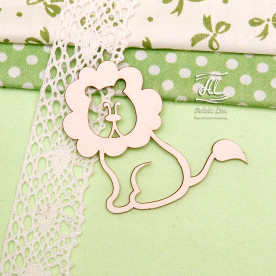 Чіпборд, Левеня, 3х5 см, Artistic Line