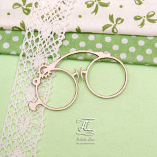 Чипборд, Пенсне, 6х3 см, Artistic Line