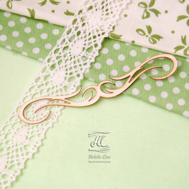 Чіпборд, Завиток, 9,5 см, Artistic Line