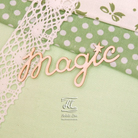 Чіпборд, напис Magic, 7х3 см, Artistic Line