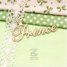Чіпборд, напис Prince середній розмір, 7 см, Artistic Line