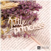 Чіпборд, напис Little princess менше, 7 см, Artistic Line