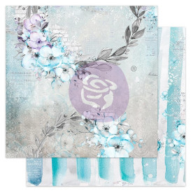 Двусторонняя скрапбумага Forget Me Not - Aquarelle Dreams, 30х30 см, Prima