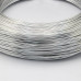 Алюмінієвий дріт, срібло, 0,6 мм, 1 м