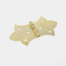 Петля для альбомів і шкатулок декоративна, 58х32 мм, колір золото