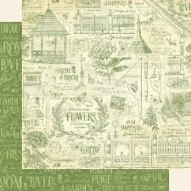 Двосторонній папір Plant Happiness- Bloom 30x30 см, Graphic 45