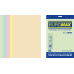 Набор цветной бумаги А4, 80г/м2, PASTEL EUROMAX, 5цв., 50л., Buromax