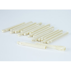 Кисточка декоративная, 7см, кремовый,1 шт