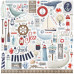 Набор наклейок By the Sea - Elements, 30х30 см, Echo Park
