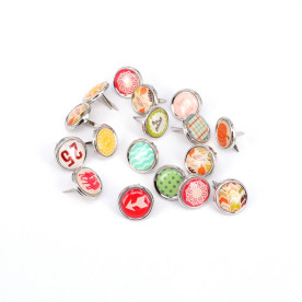 Набор эпоксидных брадсов, разноцветный, 15 мм, 25 штук в наборе