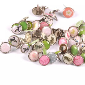 Набор брадсов, глазированные, 10шт, 15мм