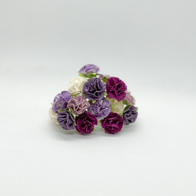 Набор гвоздик, в фиолетовых тонах, размер 25 мм, 5 шт