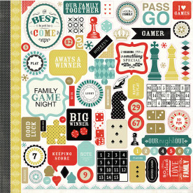 Наклейки Well Played, Carta Bella, 30х30 см, CBWP17014