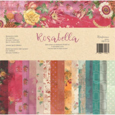 Набор бумаги для скрапбукинга, Rosabella, 30,5x30,5 см, 190 г/м2, Конфетти