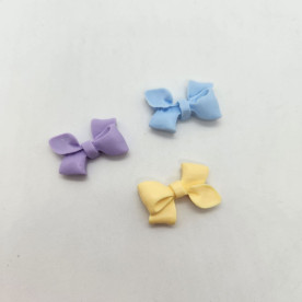 Набор кабошонов Бантики пастельные, 28х19 мм, 3 шт