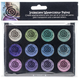 Набір сяючих акварельних фарб Cosmic Shimmer Iridescent Watercolor Palette Set 4 - Carnival Brights, Creative Expressions