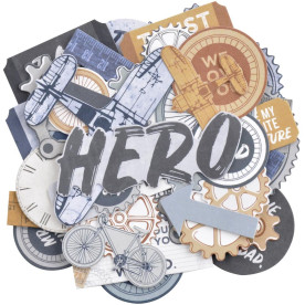 Набор высечек для скрапбукинга Workshop, 41 шт., Kaisercraft