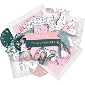 Набор высечек для скрапбукинга Lily and Moss, 45 шт., Kaisercraft