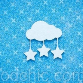 Чіпборд, Хмарка із зірочками, Woodchic