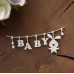 Чіпборд Підвіска дитяча із зайчиком Baby WOODChic