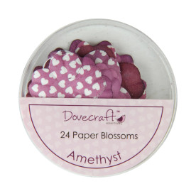 Набір квіточок Amethyst, Dovecraft, DCBB01, 24 шт