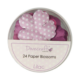Набор цветочков Lilac, Dovecraft, DCBB01, 24 шт