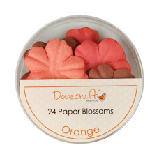 Набір квіточок Orange, Dovecraft, DCBB01, 24 шт