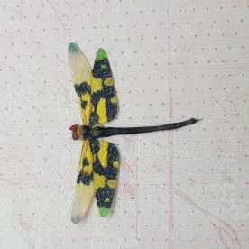 Бабка декоративна, 8х5 см, жовта